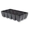 15-Cell Tray, Black -Outdoor Garden Store 35 696 deep root seedstarting trays