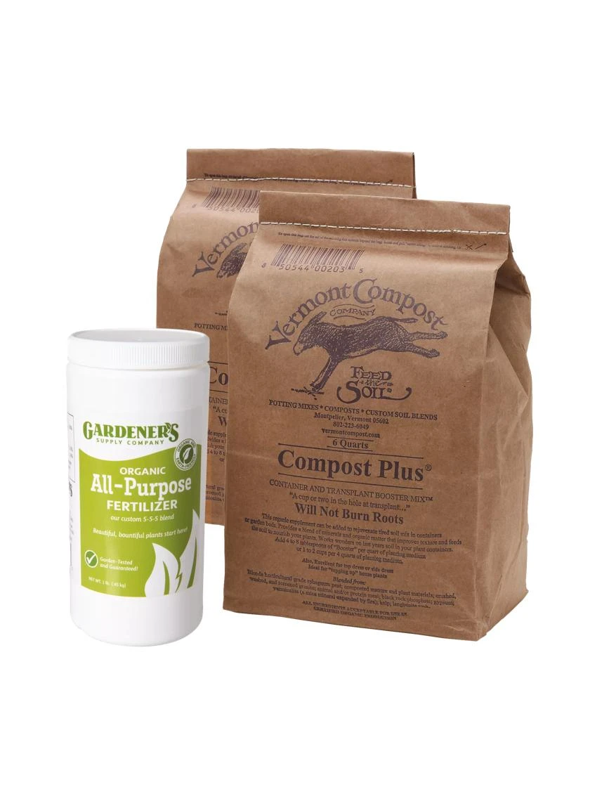 Raised Bed Booster Compost Mix Kit 3 Raised Bed Booster Compost Mix Kit