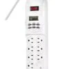 Power Strip With Timer -Outdoor Garden Store 38972 002V tif