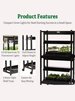 Compact 2-Tier SunLite® Garden -Outdoor Garden Store 39 414 4