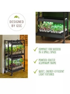 Compact 2-Tier SunLite® Garden -Outdoor Garden Store 39 414 7
