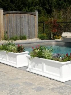 Fairfield Self-Watering Window Box, 3’ -Outdoor Garden Store 39344 110V tif