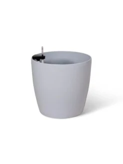 Viva Round Self-Watering Rolling Planter, 20" Diameter, Set Of 2 -Outdoor Garden Store 3 4 crop 8612933 3899