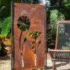 Poppy Corten Steel Screen 1 Poppy Corten Steel Screen -Outdoor Garden Store 3 4 crop 8612984 8313 poppy corten steel screen