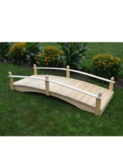 Acorn Garden Bridge Unfinished 3' X 12' -Outdoor Garden Store 3 4 crop 8613403 01V 5