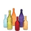 Colorful Bottles, Set Of 6 -Outdoor Garden Store 8586468 6387 tif