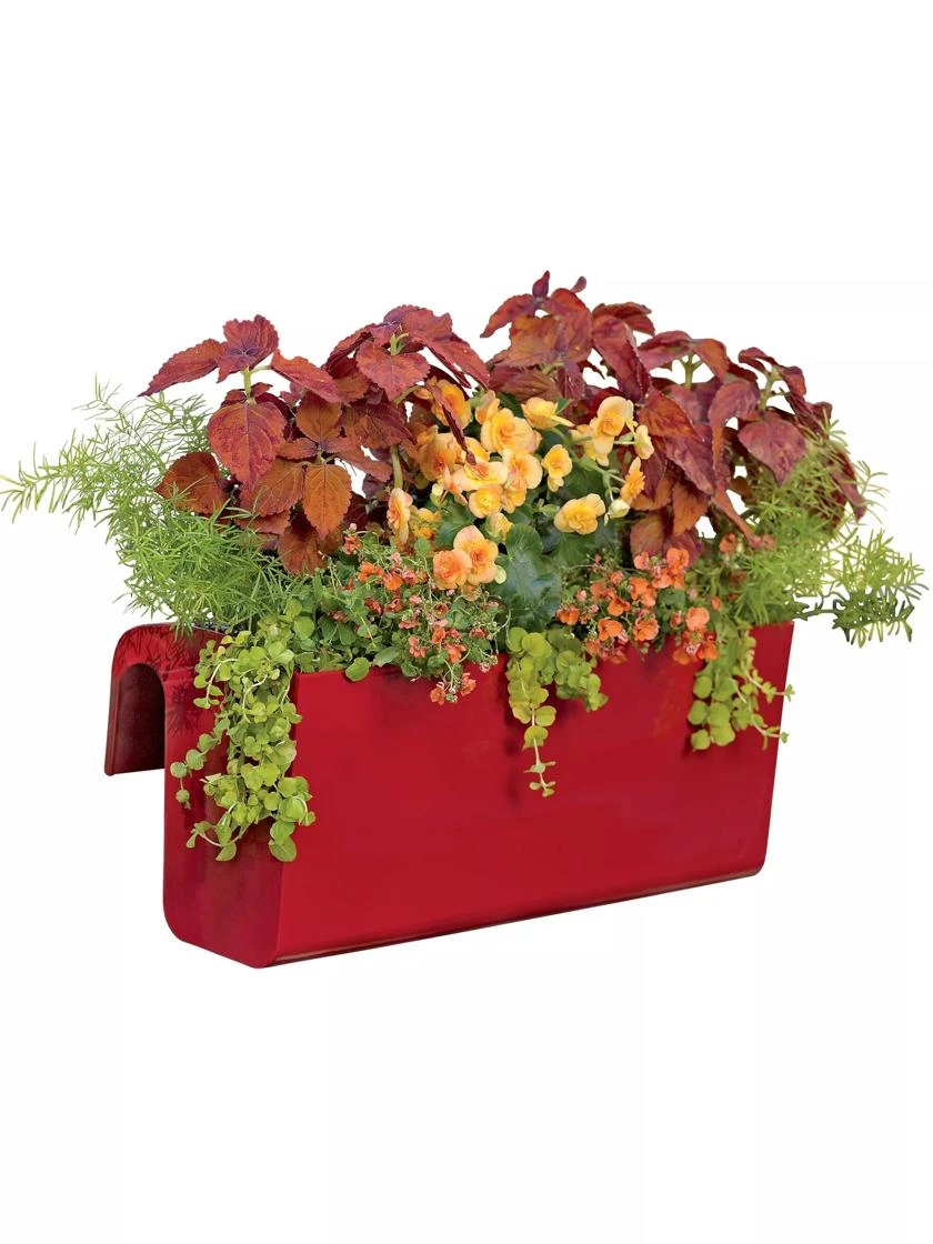 Viva Self-Watering Balcony Railing Planter 4 Viva Self-Watering Balcony Railing Planter - Image 2