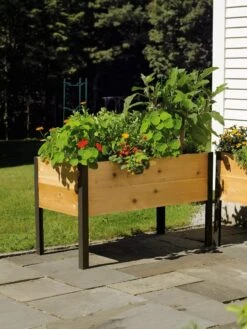 Elevated Planter Box, 2' X 4' -Outdoor Garden Store 8587823 704 tif