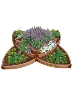 Classic Sienna Versailles Sunburst Raised Garden Bed With 2" Boards 11 Classic Sienna Versailles Sunburst Raised Garden Bed With 2" Boards -Outdoor Garden Store 8588252 07v