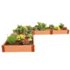 Classic Sienna Raised Garden Bed "L" Shaped With 2" Boards -Outdoor Garden Store 8588255 04v