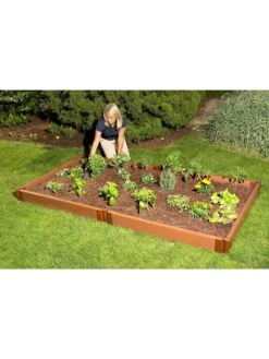 Classic Sienna Composite Raised Bed, 5-1/2" High With 2" Boards 11 Classic Sienna Composite Raised Bed, 5-1/2" High With 2" Boards -Outdoor Garden Store 8588260 01v