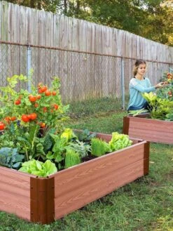 Composite Raised Bed With 1" Boards, 11" 29 Composite Raised Bed With 1" Boards, 11" -Outdoor Garden Store 8588269 03V tif