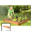 Classic Sienna Composite Raised Bed, 5-1/2" High With 2" Boards -Outdoor Garden Store 8588270 01v
