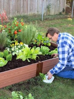 Composite Raised Bed With 1" Boards, 11" 20 Composite Raised Bed With 1" Boards, 11" -Outdoor Garden Store 8588274 02V tif