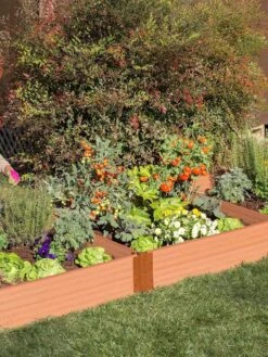 Composite Raised Bed With 1" Boards, 11" 25 Composite Raised Bed With 1" Boards, 11" -Outdoor Garden Store 8588281 01V tif