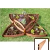 Classic Sienna Raised Garden Bed Versailles Sunburst With 1" Boards -Outdoor Garden Store 8589503 01v