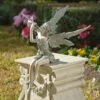 Sitting Fairy Flutist Statue 1 Sitting Fairy Flutist Statue -Outdoor Garden Store 8589921 001v