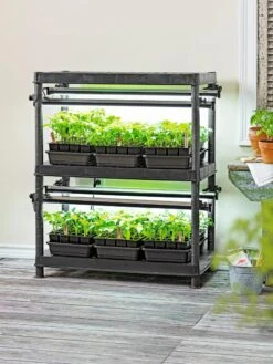 Stack-n-Grow Lights - Base Unit -Outdoor Garden Store 8590139 001E Stack N Grow 2 Tier Light System tif 1