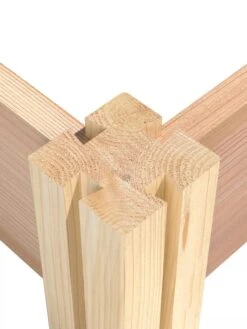 Cedar Raised Garden Bed, 4' X 4' X 6" -Outdoor Garden Store 8591724 05V tif