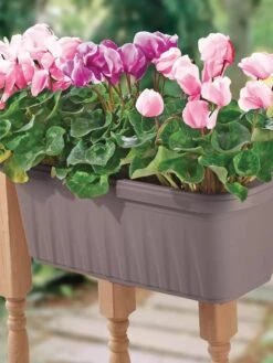 Adjustable Self-Watering Railing Planter, 24" 11 Adjustable Self-Watering Railing Planter, 24" -Outdoor Garden Store 8592173 02V tif