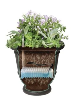Kylemore Self-Watering Urn Planter -Outdoor Garden Store 8592688 SWKylemore art tif