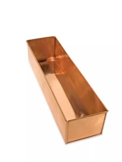 Tall Rectangular Copper Plant Tray, 18" X 5" X 4" -Outdoor Garden Store 8593534 1194 tif