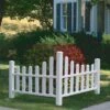 Country Corner Vinyl Picket Fence 2 Country Corner Vinyl Picket Fence -Outdoor Garden Store 8593637 01v country corner vinyl picket fence new england white