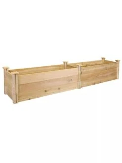 Premium Cedar Raised Garden Bed, 16" X 96" 9 Premium Cedar Raised Garden Bed, 16" X 96" -Outdoor Garden Store 8593824 01V greenes premium cedar raised garden bed