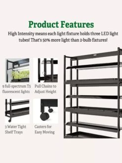 High Intensity 3-Tier SunLite® Garden -Outdoor Garden Store 8593944 4
