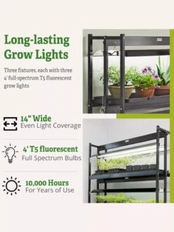 High Intensity 3-Tier SunLite® Garden -Outdoor Garden Store 8593944 6