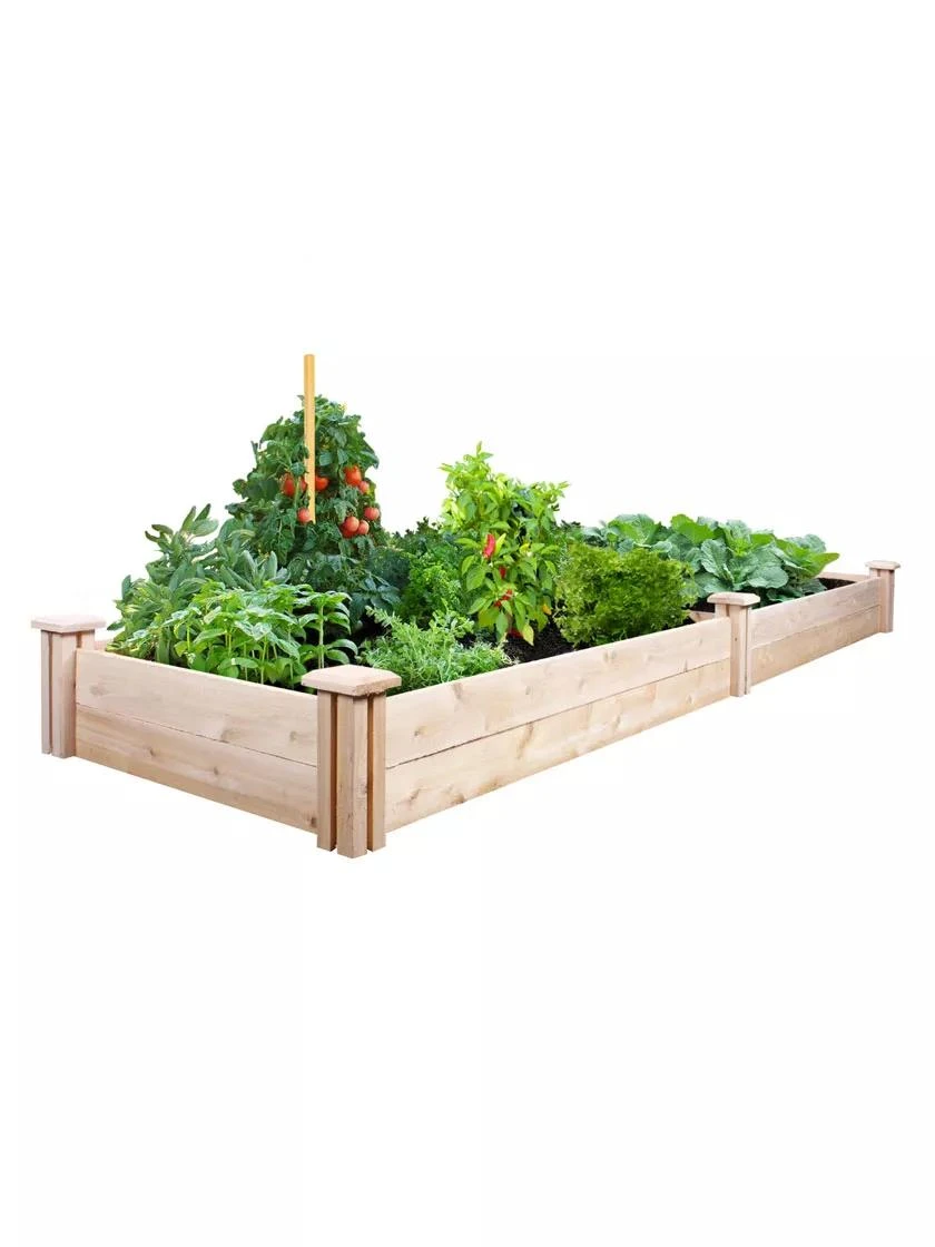 2' Cedar Raised Bed Garden Beds 4 2' Cedar Raised Bed Garden Beds - Image 2