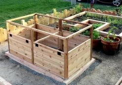 OLT Raised Cedar Garden Bed, 3' X 6' 13 OLT Raised Cedar Garden Bed, 3' X 6' -Outdoor Garden Store 8594002 05V tif