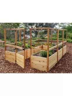 Garden In A Box With Deer Fence, 8' X 12' -Outdoor Garden Store 8594021 02V 3 4