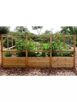 Garden In A Box With Deer Fence, 8' X 12' -Outdoor Garden Store 8594021 03V 3 4