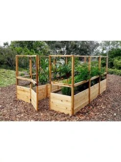 Garden In A Box With Deer Fence, 8' X 12' -Outdoor Garden Store 8594021 05V 3 4