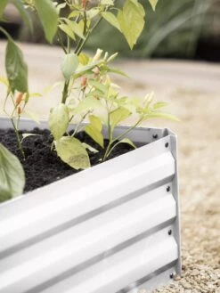 Demeter Corrugated Metal Raised Bed, 34" X 68" -Outdoor Garden Store 8594183 570 tif 1