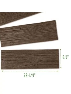 Recycled Rubber Railroad Tie Stepping Stone -Outdoor Garden Store 8594281 1