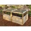 Garden In A Box With Trellis/Lid Option, 3' X 6' -Outdoor Garden Store 8594505 01V raised cedar bed with trellis option