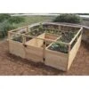 Garden In A Box Cedar Raised Bed, 8' X 8' 2 Garden In A Box Cedar Raised Bed, 8' X 8' -Outdoor Garden Store 8595775 03V raised cedar garden bed 8 x 8