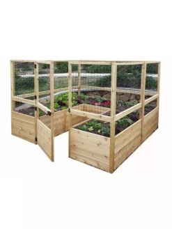 Garden In A Box With Deer Fence, 8' X 12' -Outdoor Garden Store 8595875 07V 3 4