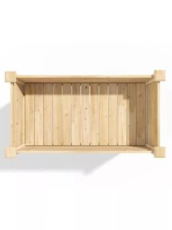 Elevated Cedar Garden Bed, 2' X 4' X 31" -Outdoor Garden Store 8596147 06V 3 4