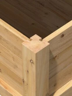 Elevated Cedar Garden Bed, 2' X 4' X 31" -Outdoor Garden Store 8596147 08V tif