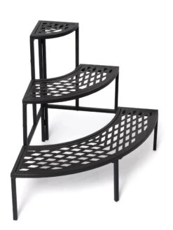 Quarter-Round Lattice Plant Stand -Outdoor Garden Store 8596372 6579 tif