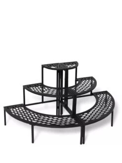 Quarter-Round Lattice Plant Stand -Outdoor Garden Store 8596372 6589 tif