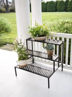 Rectangular Lattice Plant Stand -Outdoor Garden Store 8596373 6784 tif