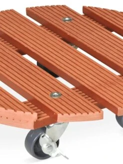 Round Waterproof Planter Caddy, 11-1/2" -Outdoor Garden Store 8596658 001V tif