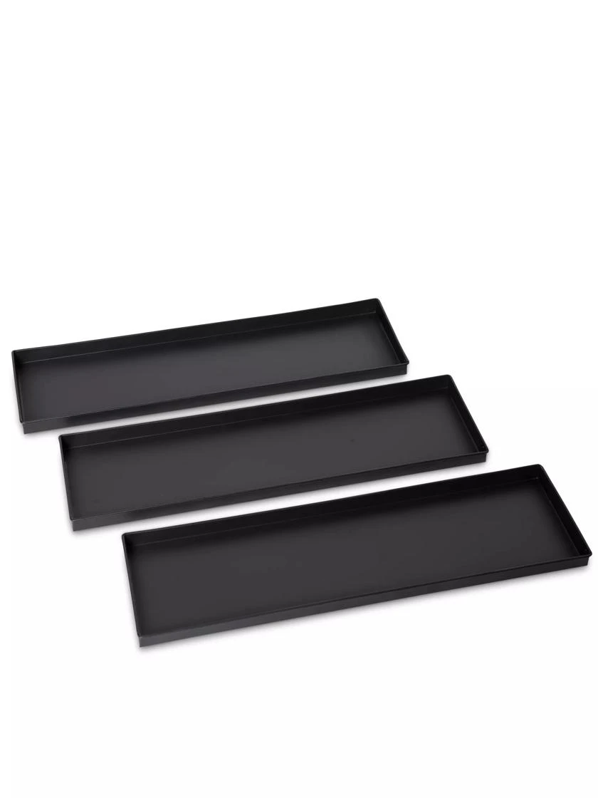 Trays For The Rectangular Lattice Plant Stand, Set Of 3 3 Trays For The Rectangular Lattice Plant Stand, Set Of 3