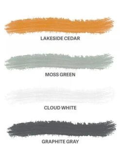 Gardener’s Exterior Wood Stain, 1 Quart -Outdoor Garden Store 8596759 001E colors