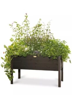 Eco-Stained Elevated Planter Box, 2'x4' -Outdoor Garden Store 8596759 100 tif