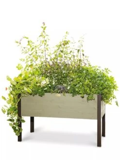 Eco-Stained Elevated Planter Box, 2'x4' -Outdoor Garden Store 8596759 105 tif